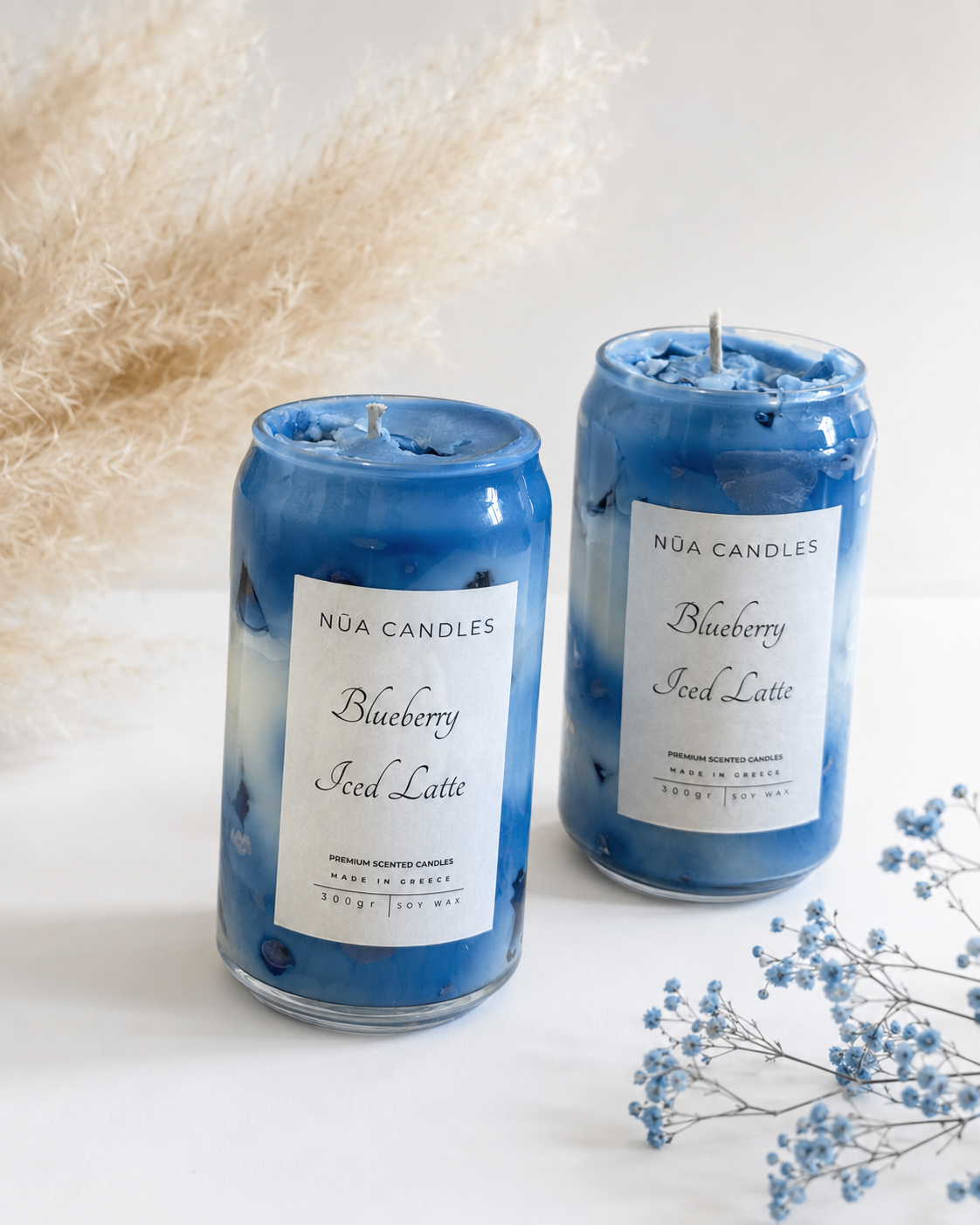 Blueberry Iced Latte
