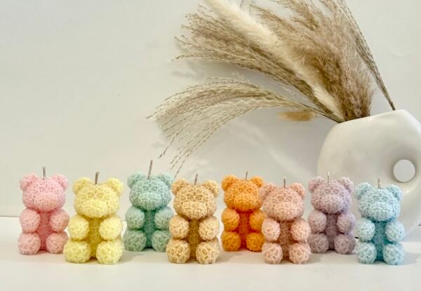 Rose Bear από  φυτικό κερί σόγιας