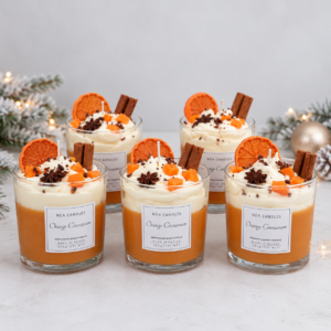 Orange Cinnamon από φυτικό κερί σόγιας