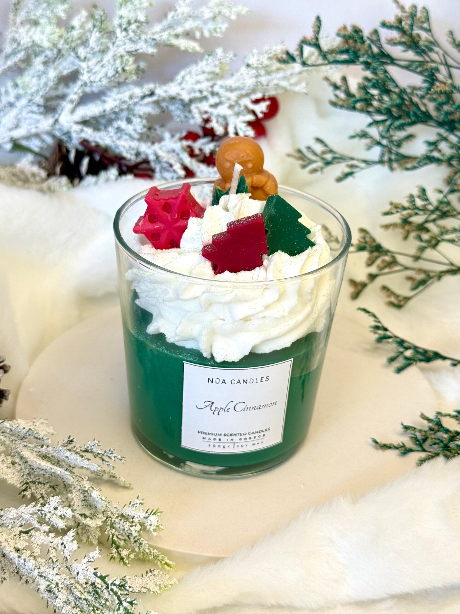 Apple Cinnamon από φυτικό κερί σόγιας - Image 2