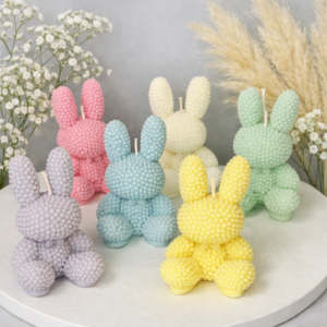 Λαγουδάκι Bubble -Διακοσμητικό Κερί Σόγιας