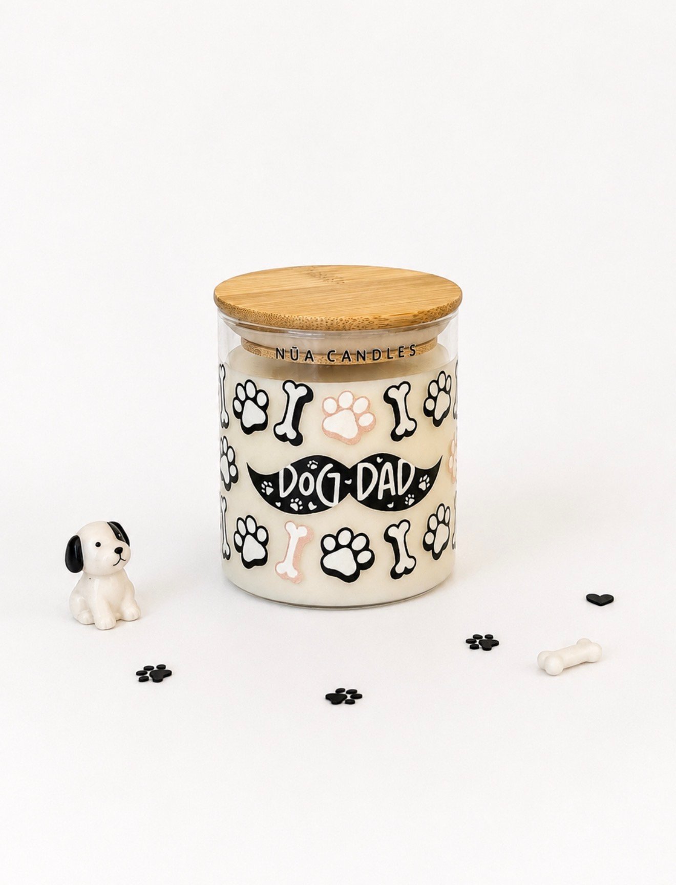 Dog Dad Candle – Χειροποίητο Κερί Σόγιας