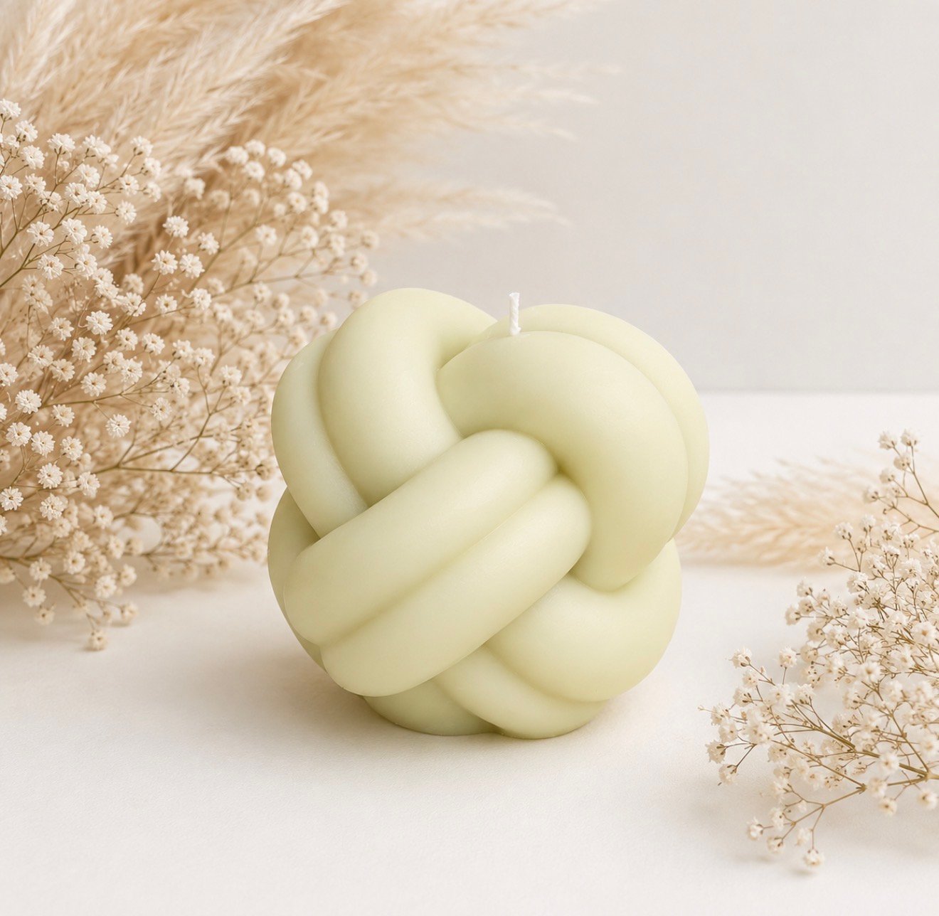 Knot Ball Soy Wax Candle - Image 2
