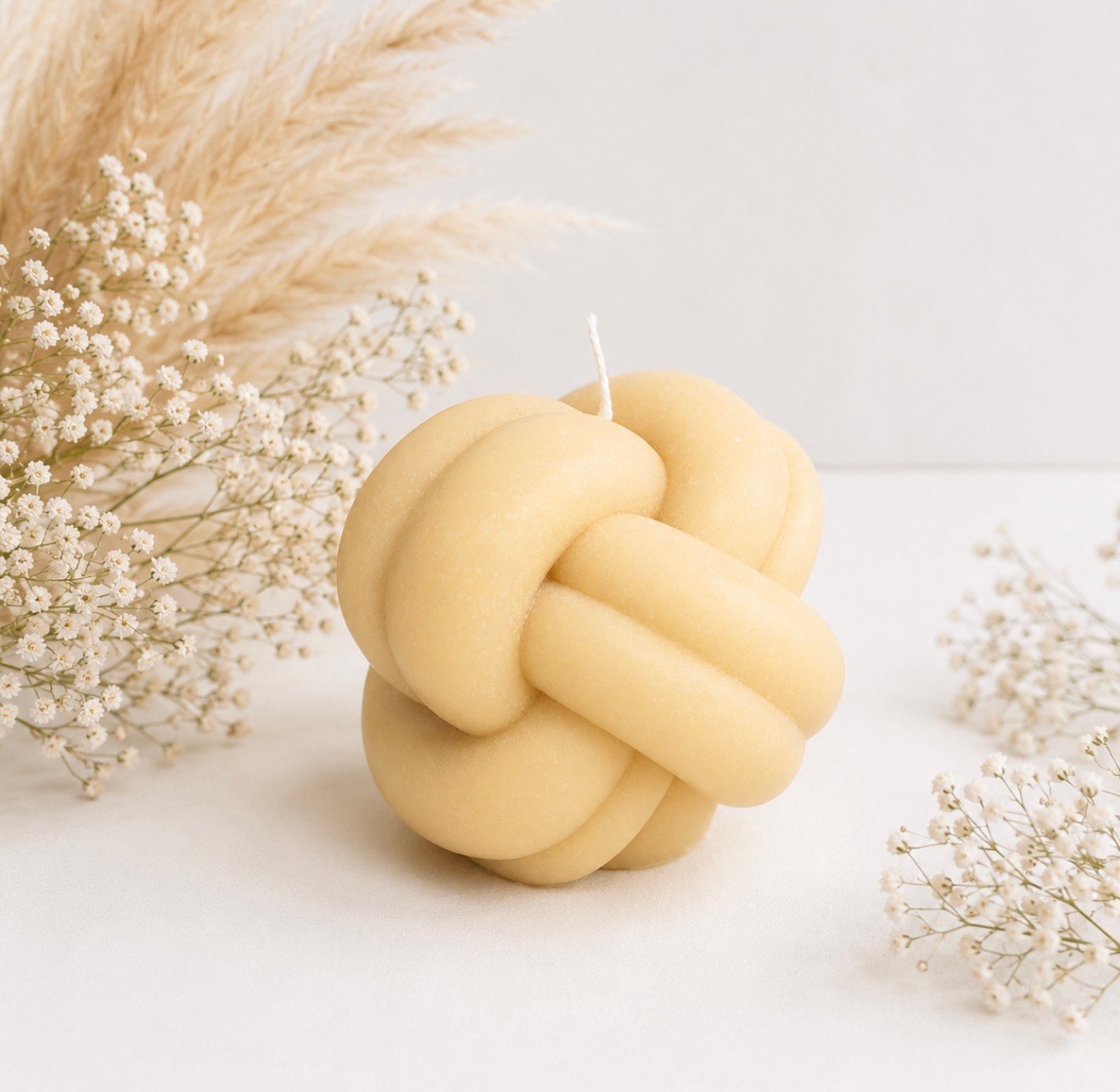 Knot Ball Soy Wax Candle - Image 3